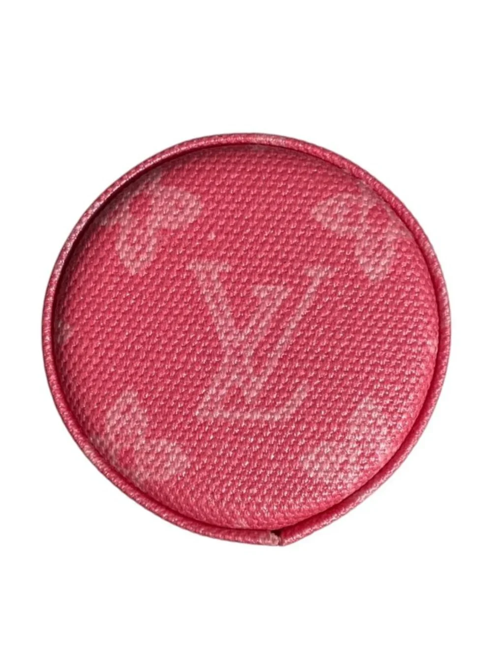 Louis Vuitton Pouch Travel Case Monogram Canvas Peony Pink